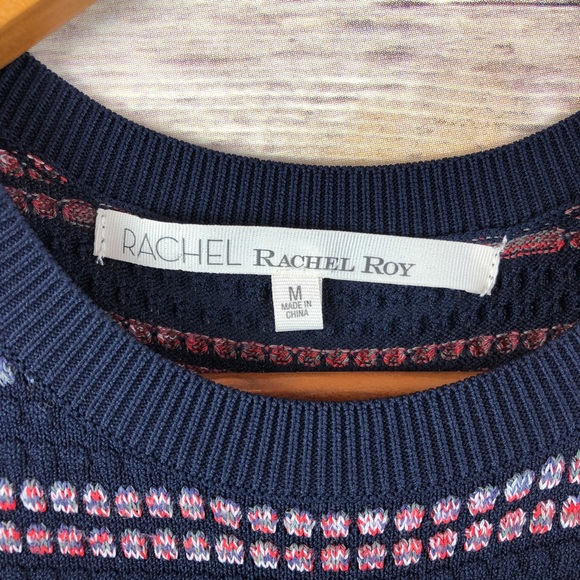 Rachel Rachel Roy | Space Dye Striped Midi Dress M - Picture 4 of 7